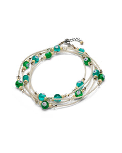 Bratara Flower 2in1 Verde
