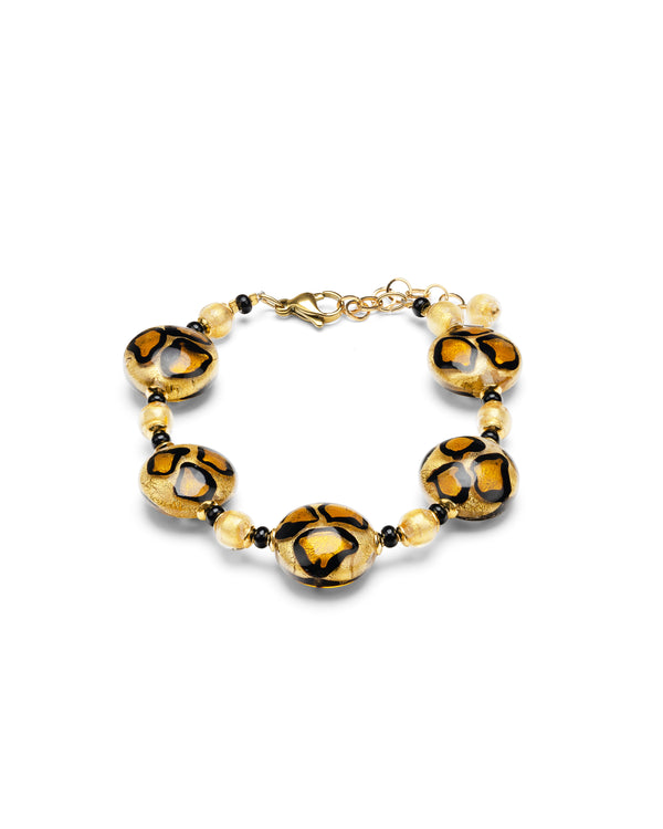 Bratara Leopard Aurie