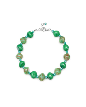 Brățară Sofia Verde – sticlă de Murano