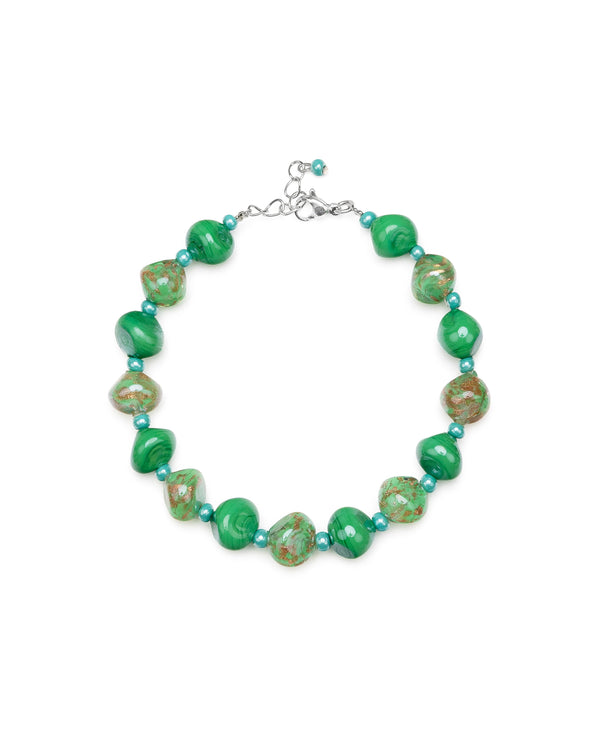 Brățară Sofia Verde – sticlă de Murano