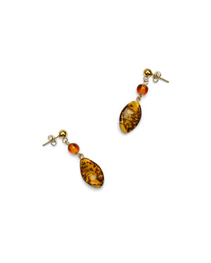 Cercei Karen Galbeni – cercei atârnați