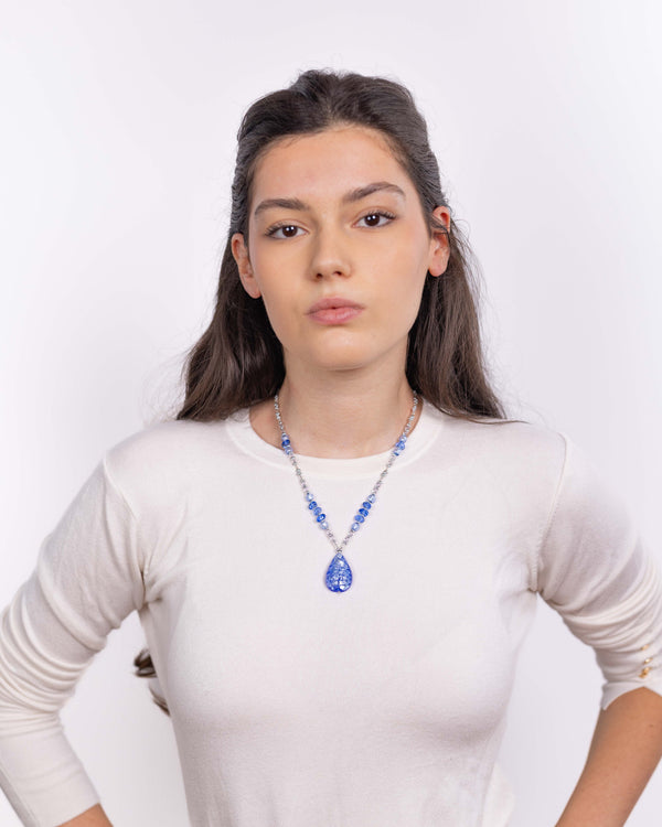Colier Ivona Albastru