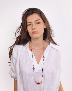 Colier Lung Marakesh Multicolor