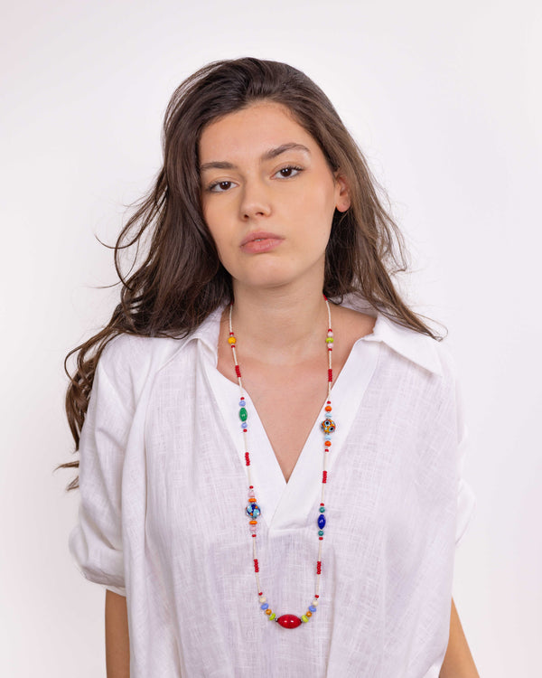 Colier Lung Marakesh Multicolor