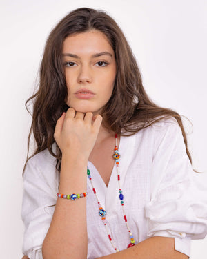 Colier Lung Marakesh Multicolor