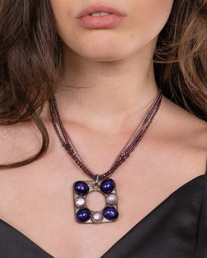 Colier Norina Violet