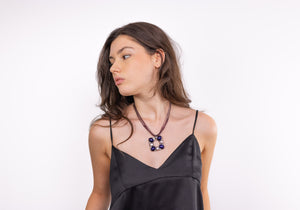 Colier Norina Violet