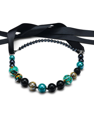 Colier Blossom Verde
