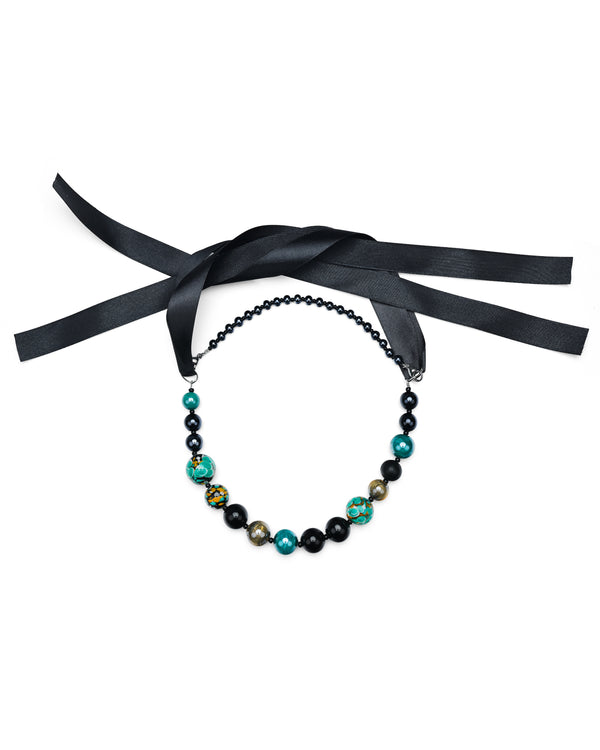 Colier Blossom Verde