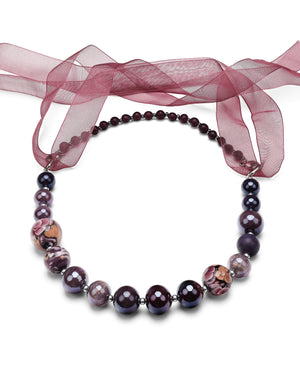 Colier Blossom Violet