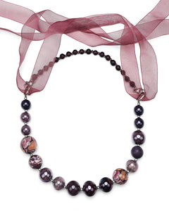 Colier Blossom Violet