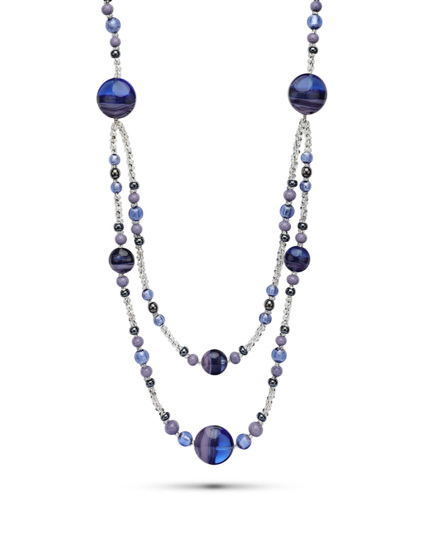 Colier Flavia Violet