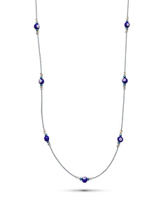 Colier Flower 2in1 Albastru