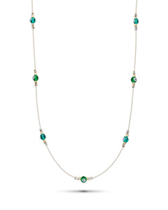 Colier Flower 2in1 Verde