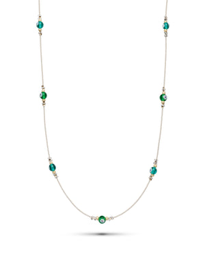 Colier Flower 2in1 Verde