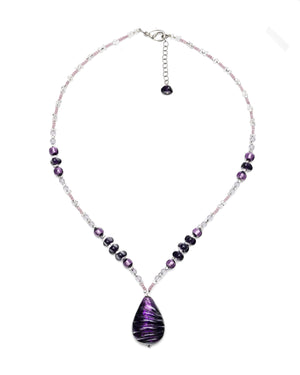 Colier Ivona Violet