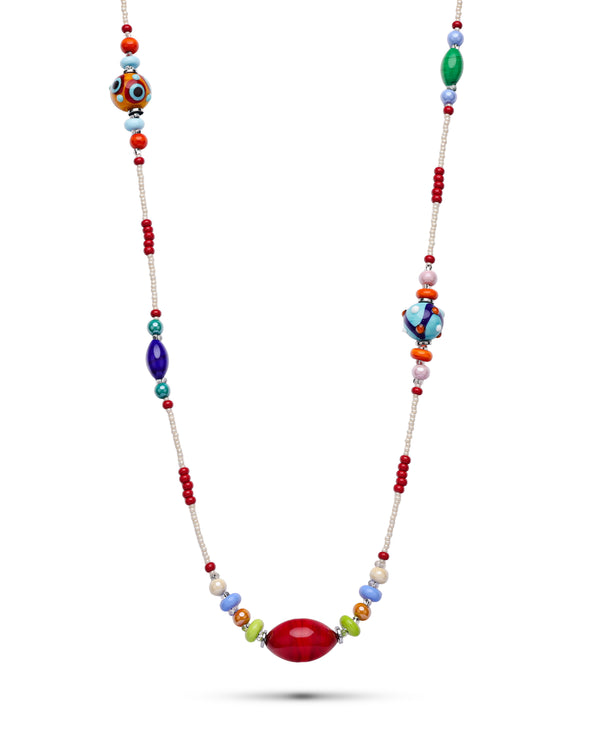 Colier Lung Marakesh Multicolor