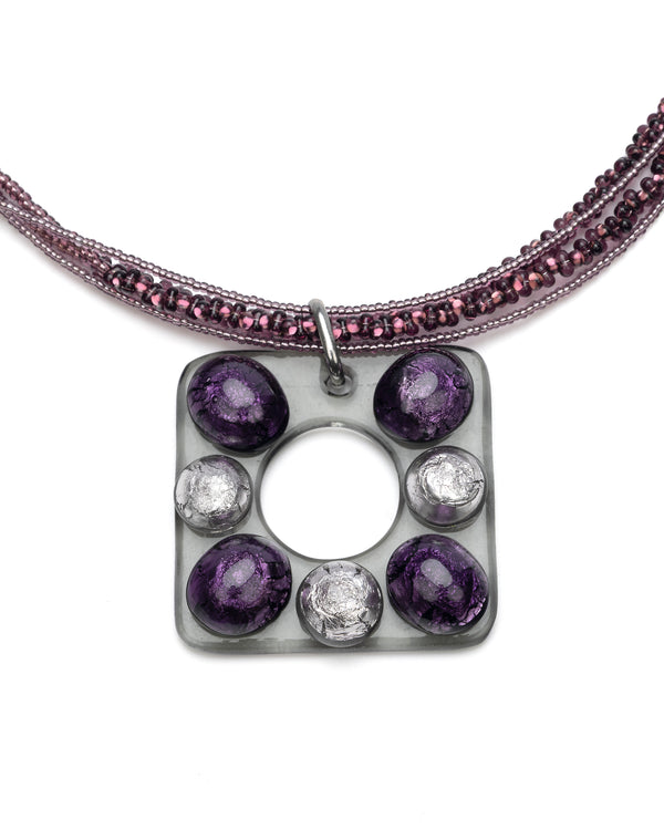 Colier Norina Violet