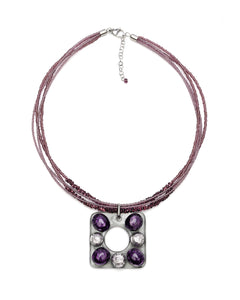 Colier Norina Violet