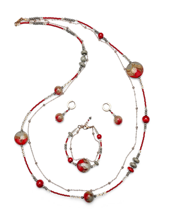 Set Alegria Rosu