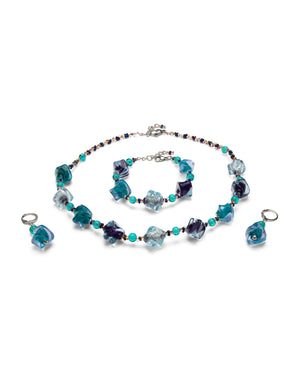 Set Carmela Albastru