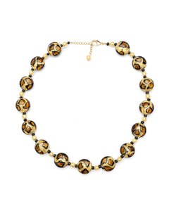 Colier Leopard Auriu