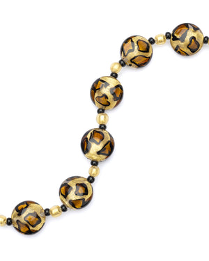 Set Leopard Auriu