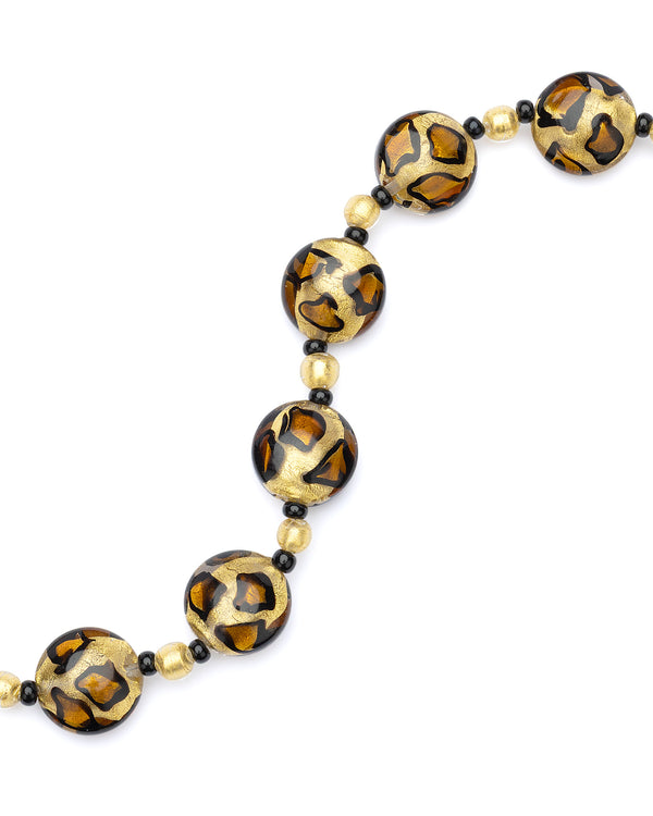 Set Leopard Auriu